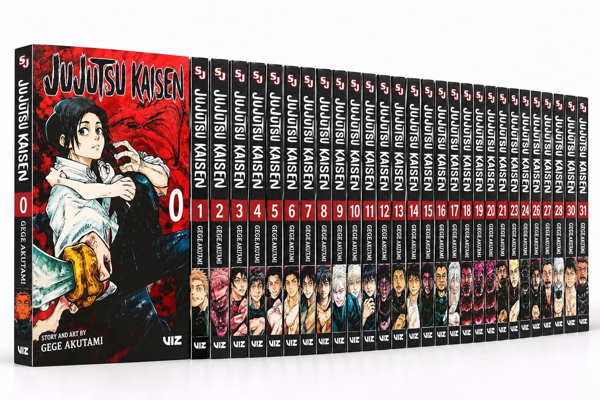 Jujutsu Kaisen Manga Complete Box Set Volumes 0-31 by Gege Akutami
