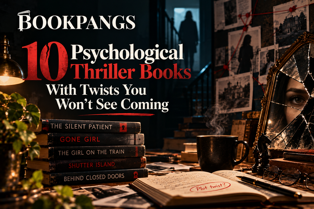 10 Psychological Thriller Books With Twists You Won't See Coming